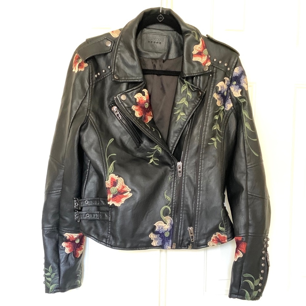 BlankNYC Faux Leather Moto Jacket